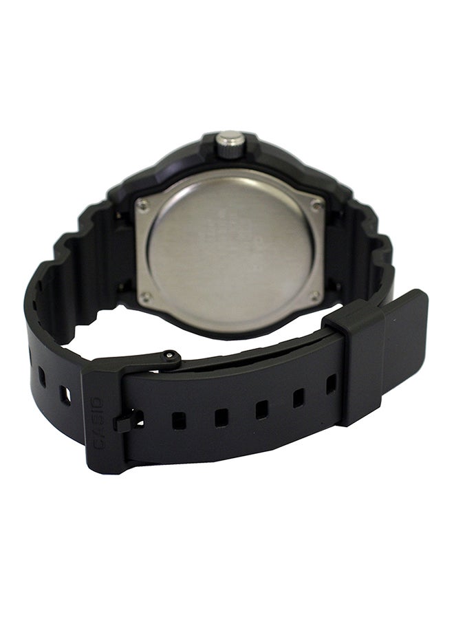 CASIO Men Resin Analog Watch MRW-200H-1EVDF - 48 mm - Black - Image 2