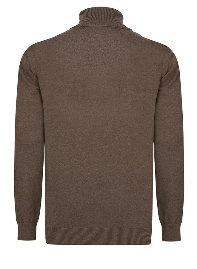 FELIX HARDY Beige-Brown Turtleneck Pullover Pack of 2 for Men | Best Price UAE