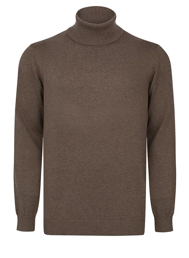 FELIX HARDY Beige-Brown Turtleneck Pullover Pack of 2 for Men | Best Price UAE