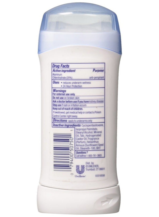 Dove Anti-Perspirant Deodorant Invisible Solid Fresh 2.60 oz (Pack of 4) - Image 2