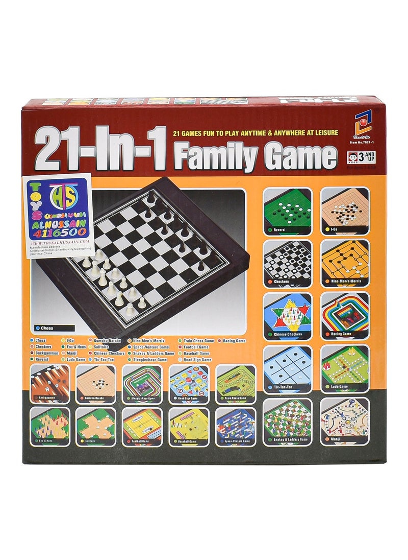 Toys 21 in 1 game box - 21 games for different ages  - Image 3