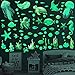Sinekong Ocean Fish Wall Decals,Glow in The Dark Under The Sea Wall Decals Vinyl Sea Life Wall Stickers Removable - Image 2