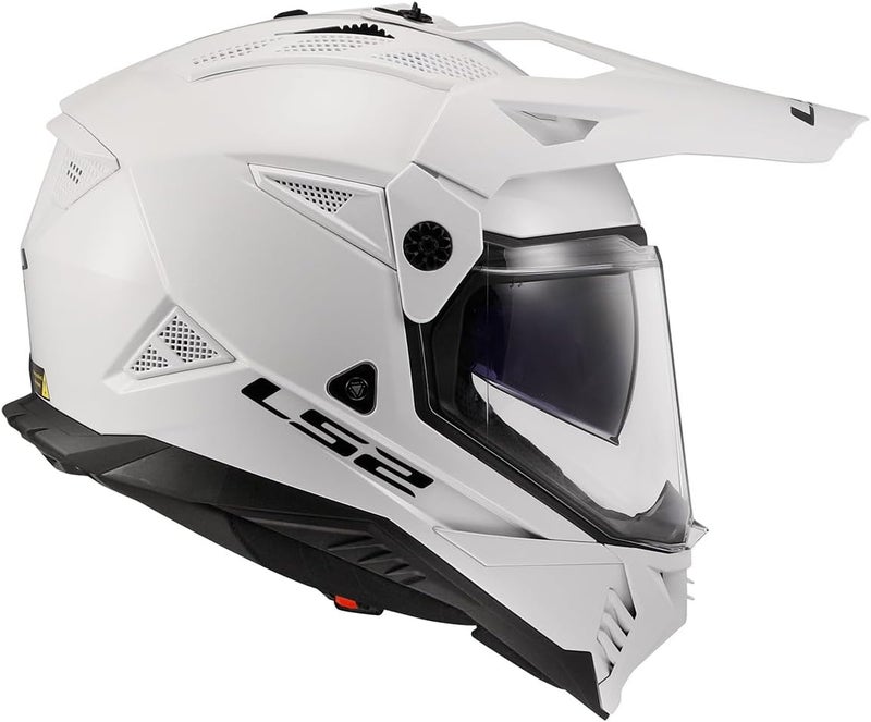 LS2 Blaze II Adventure Motorcycle Helmet with Integrated SunShield - Image 4
