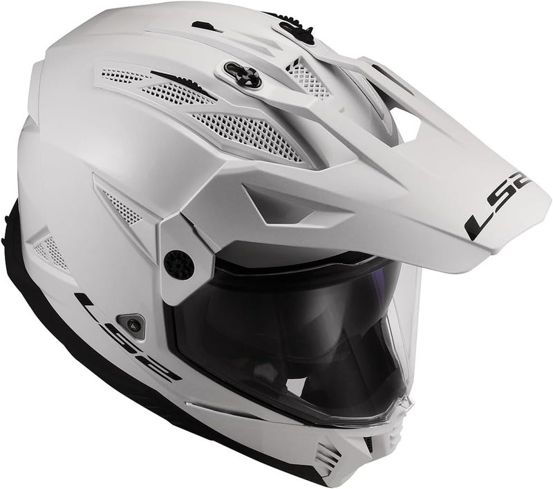 LS2 Blaze II Adventure Motorcycle Helmet with Integrated SunShield - Image 3