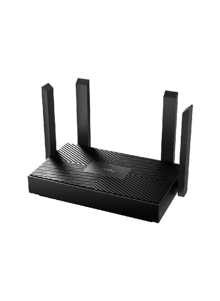 كودي جهاز راوتر AX1500 بتقنية Wi-Fi 6 لاسلكي جيجابت إيثرنت ثنائي النطاق - اسود  - Image 1