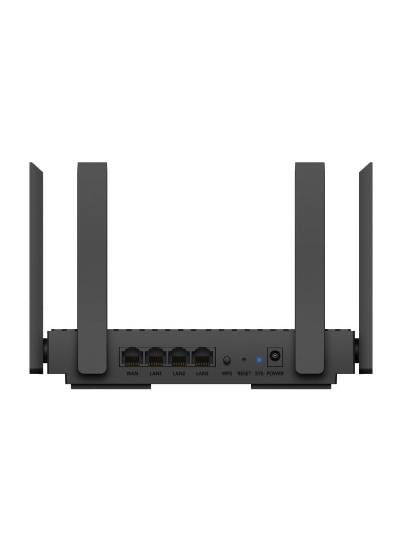 كودي جهاز راوتر AX1500 بتقنية Wi-Fi 6 لاسلكي جيجابت إيثرنت ثنائي النطاق - اسود  - Image 2