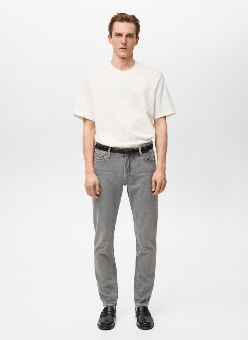 Mango Man Jan Slim-Fit Jeans  - Image 4