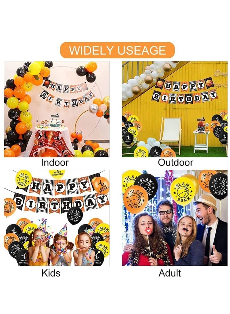 Birthday Decorations Happy Party Balloons Banner Supplies for Boys Men Kids Cake Decor Suit Baby Shower - Image 4