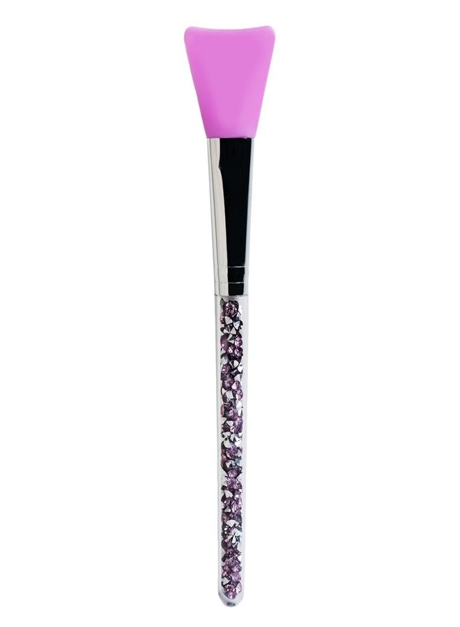 Gleva Silicone Face Brush Beauty Tool, Facial Mud Applicator, Makeup Brushes Set Eye Cosmetics Blush Brush for Powder for Girl & Women (Purple) - Image 1