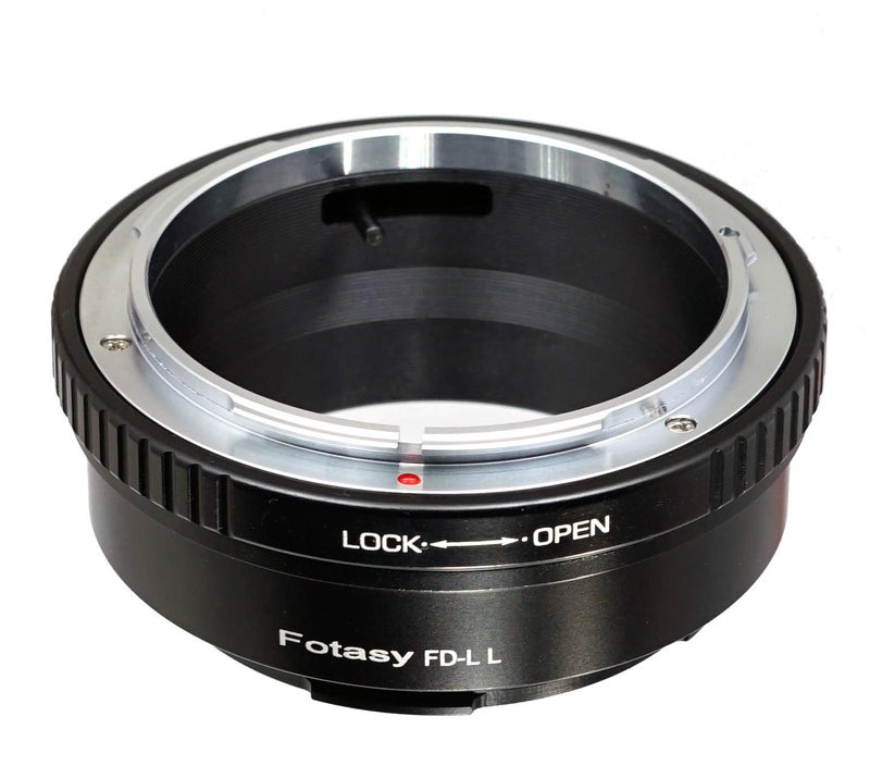 Fotasy محول عدسة فوتاسي FD إلى L، نحاس، محول عدسة FD إلى تركيب L، FD L، متوافق مع باناسونيك S1 S1H S1R S4 S5 لايكا SL SL2 TL2 TL لايكا T سيغما fp fp L كاميرا مرآة بدون مرآة - Image 1