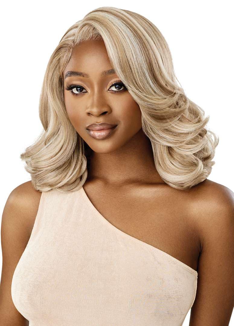 Outre Lace Front Wig Melted Hairline Primrose FROSTED ASH BLONDE