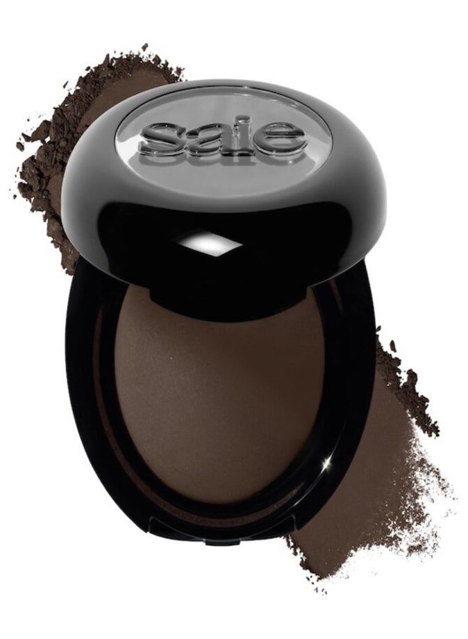 Saie SuperSuede™ Baked Eyeshadow 1g – Tiramisu (Charcoal Matte) 16-Hour Wear Long-Lasting Baked Powder Eyeshadow - Image 1