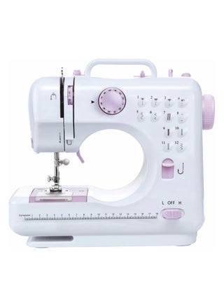 Standard Sewing Machine for Beginners – Lightweight Mini Sewing Machine with 12 Built-In Stitches, Reverse Sewing, Adjustable Speed, Portable Household Sewing Kit for Fabric, Clothes, and Crafting - pzsku/Z60E7D2BB243EBF25FB4BZ/45/_/1735055570/55b38218-862c-4f30-880a-a06a1638cf3d