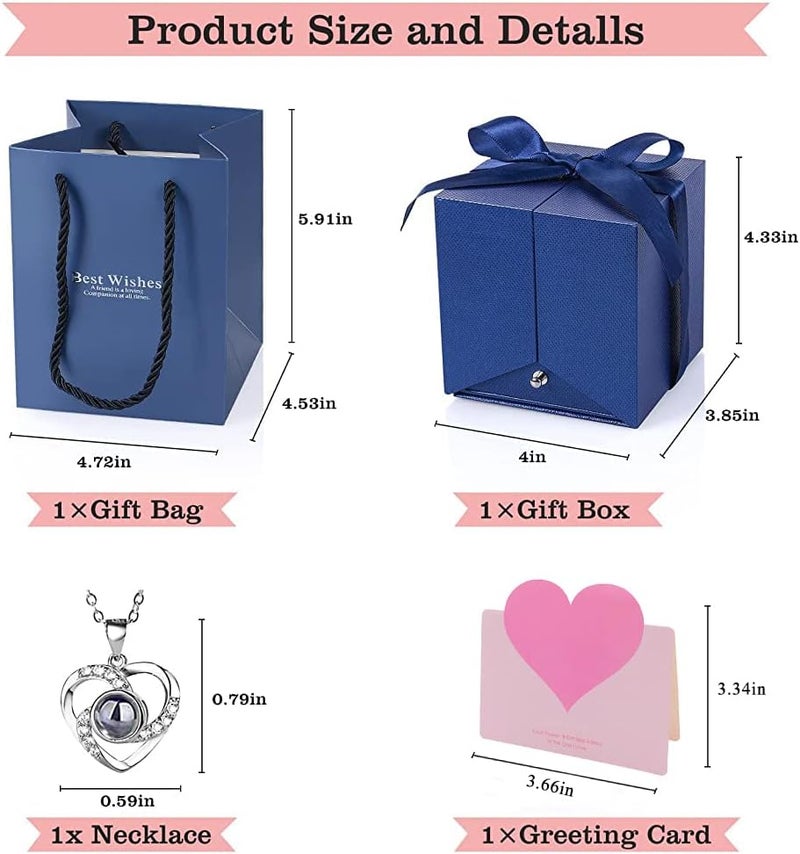 HANNEA® Eternal Rose Necklace for Women - Image 4