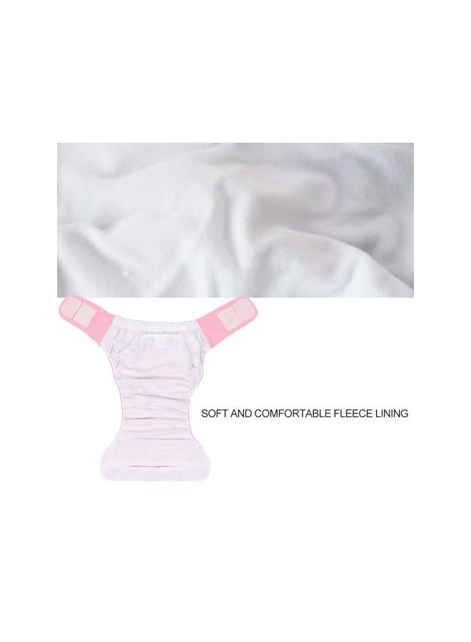 Generic Adult Cloth Diaper, Pocket Nappies For Elderly Incontinence Reusable Adult Elderly For Pocket Pocket Swim Nappy Adults For Pocket Nappies Nappies Cloth Diapers (Pink) - Image 4