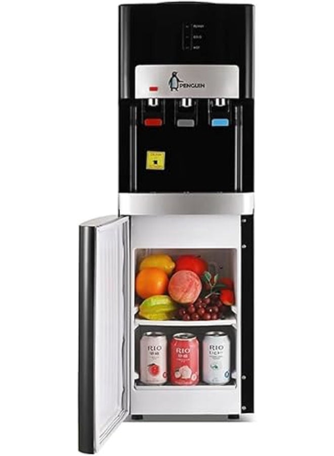 بنجوين 3 Taps Water Dispenser With Fridge HR001 Multicolour - Image 2