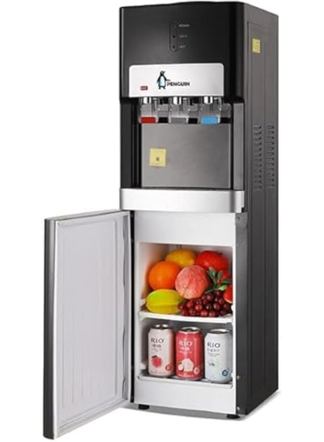 بنجوين 3 Taps Water Dispenser With Fridge HR001 Multicolour - Image 3