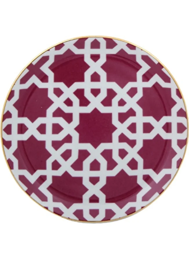 Porland Morocco Ds5 Fuchsia Flat Plate 17 Cm
