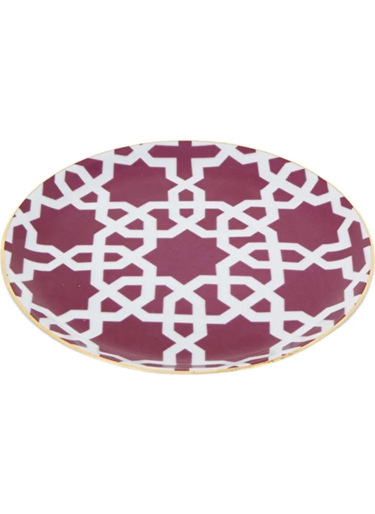 Porland Morocco Ds5 Fuchsia Flat Plate 17 Cm
