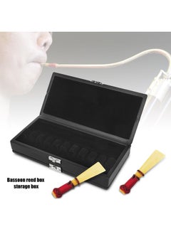 Thoraya 2 Layer Black Leather Reed Case for 20 Reeds Moisture Proof Box Musical Instrument Accessories  - Image 5