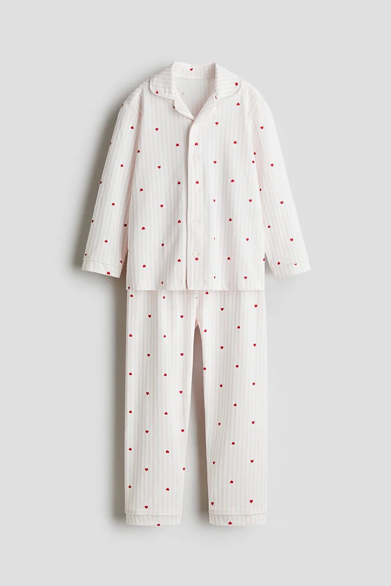 H&M Patterned jersey pyjamas