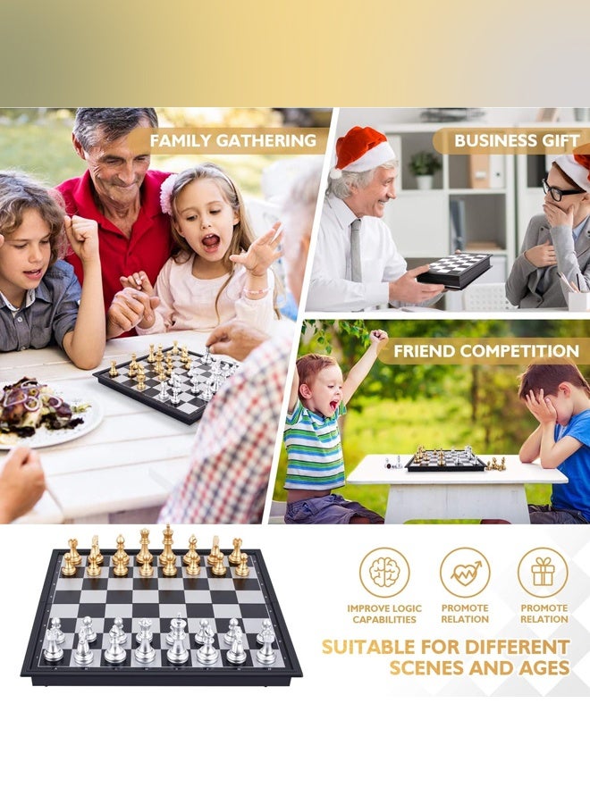 UB Magnetic Folding Chess Set – Professional Style Travel Board for Serious Strategy Players - Image 2
