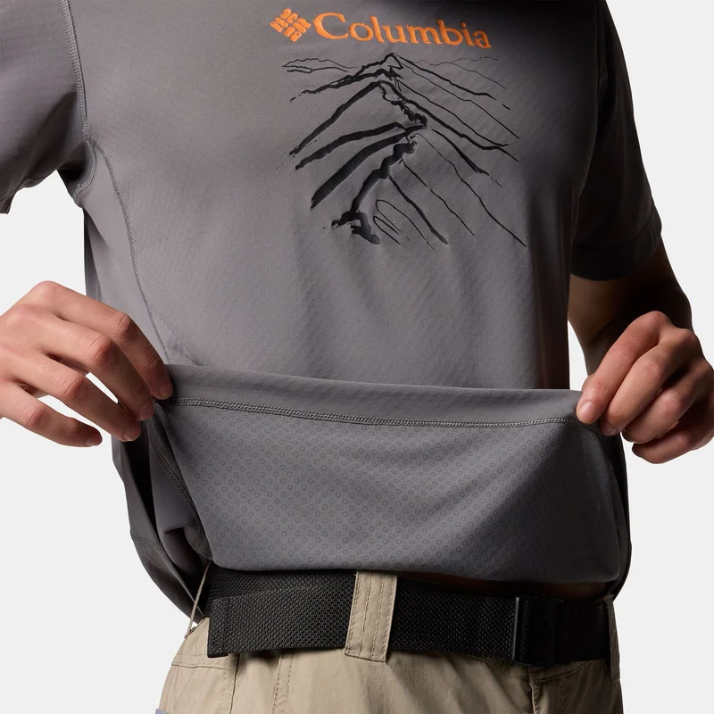 Columbia Grey Men's Zero Rules T-Shirt for Men | Best Price UAE