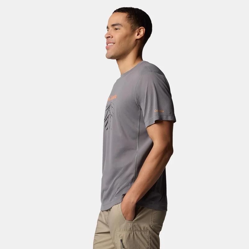 Columbia Grey Men's Zero Rules T-Shirt for Men | Best Price UAE