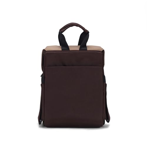 Carriall Nova Meal Bag – Brown Lunch Bag/Tiffin Bag for Daily Use, Office, College, School, Travel & Picnic | Easy to Clean & Easy to Carry | 6.7 L Storage Capacity | For Men, Women, Boys & Girls - Image 3