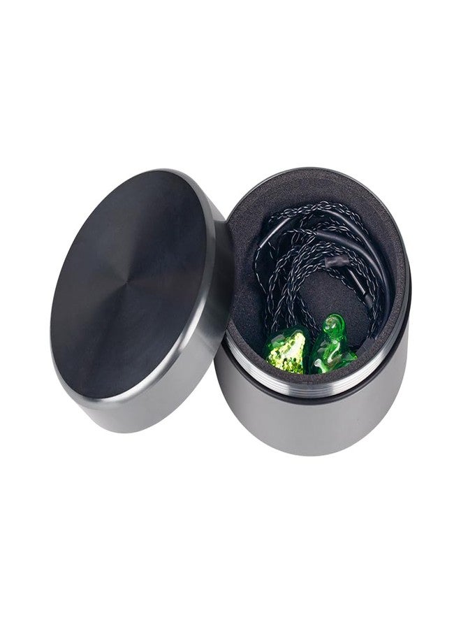 Soundlink Aluminum Alloy Earphone Case Waterproof in Ear Monitor Storage Box with Sponge Lining(Grey) - Image 3