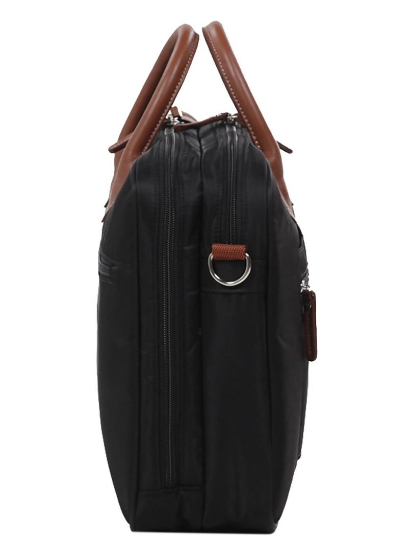 Jump NICE Portfolio Bag for 15.4 inch Laptop 2 Compartments Black - Image 2