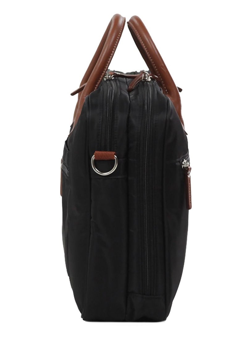 Jump NICE Portfolio Bag for 15.4 inch Laptop 2 Compartments Black - Image 4