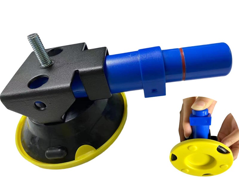 HiYi Car Dent Repair Tools Heavy Duty Suction Cup Dent Puller Handle Hand Pump Auto Body Repair Dent Remover Tool Kit Paintless Dent Puller Kit for Hail Damage Door Dings Repair Blue