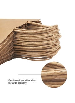 PRINTSHOP4ME Pack of 10 Nurse Day Kraft Brown Paper Bags With Twisted Paper Handle Eco-Friendly Bags - Perfect for International Nurses Day and Nurses Week Gifts  - Image 5