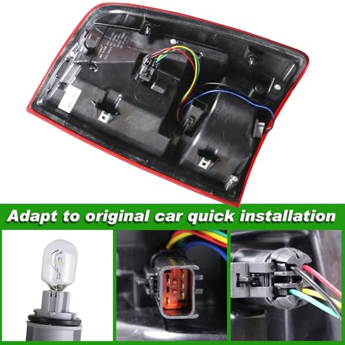 Lochnchn LED Tail Lights Compatible With 2013-2018 Dodge Ram 1500 2500 3500 Driver and Passenger Side Taillights Replace 68093081AB, 68093081AC, CH2800202 - Image 4