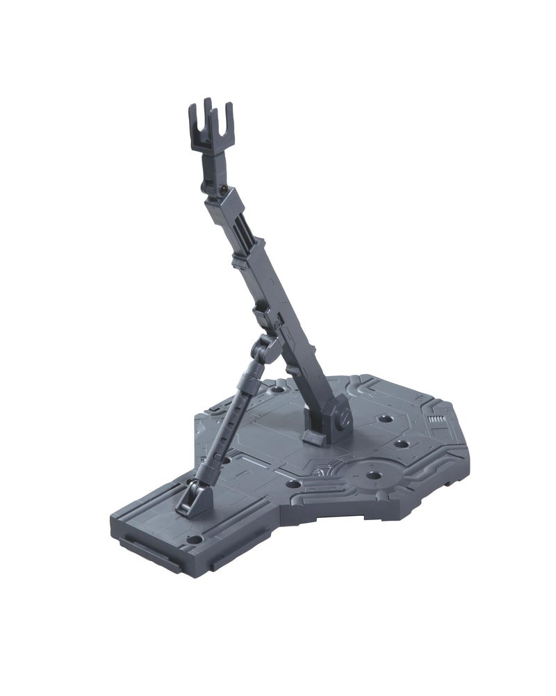 BANDAI SPIRITS Bandai Hobby Action Base 1 Display Stand (1/100 Scale), Gray - Image 1