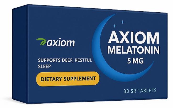 أكسيوم ميلاتونين ٥مجم + ڤيتامين ب٦ - Image 1