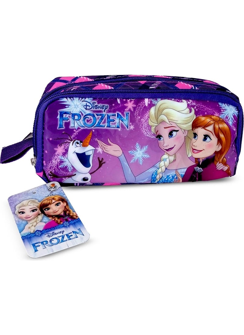 Disney FROZEN Disney Elsa Glitter Three Compartment Primary School Bag 4 Piece Set  - Image 4
