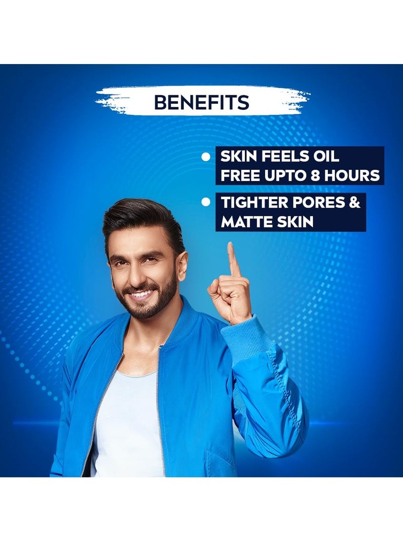 NIVEA MEN Oil Control Face Wash 100 g | With Magnolia Bark Extracts for 12 Hr Oil Control in Summer | 10 X Vitamin C Effect for Radiant Skin | For Oily Skin - Image 4