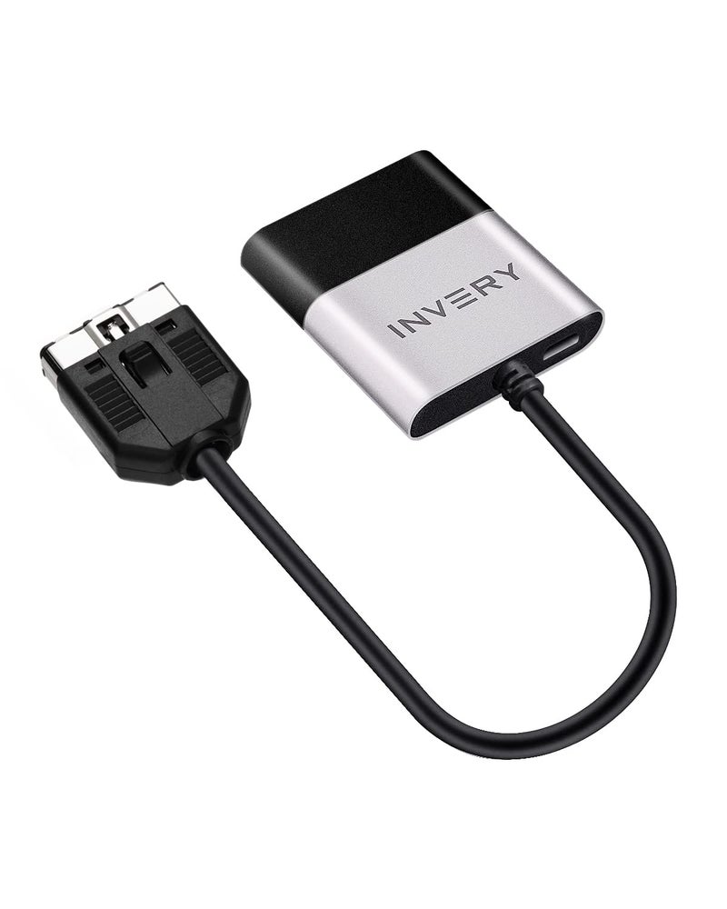 Invery Airdual Bluetooth 5.0 aptX-HD Adapter for Land Rover, Range Rover, Jaguar iPod iPhone Music Interface - Image 1
