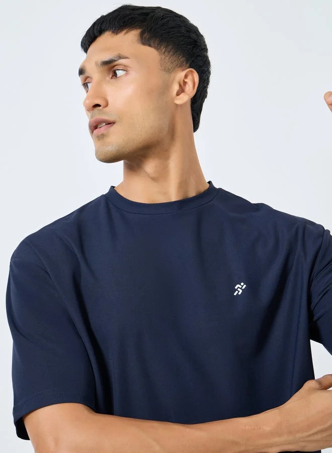 ستايلي اكتيف مجموعة من 2 تيشيرت واسع للتدريب