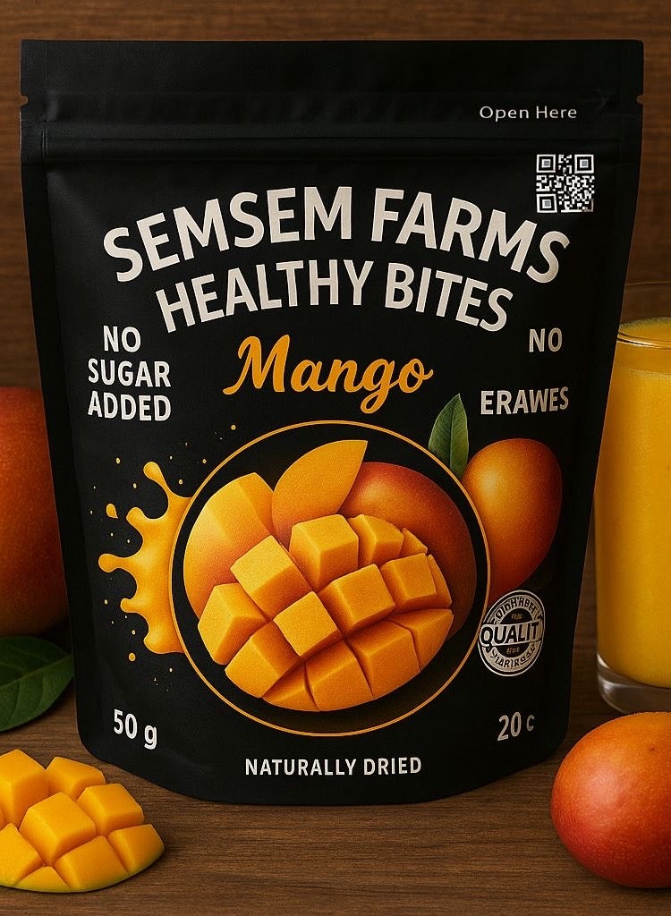 Semsem Farms Dried mango slices  - Image 1