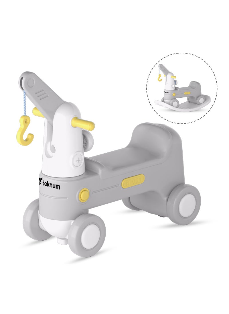 2In1 Baby Rock Ride On, Upto 50 Kg- Grey, 74.7x58.3x33.2 Cm - pzsku/Z60E96B609BB88D062F00Z/45/_/1702635857/d201bd8b-de55-4652-9379-07544d408057