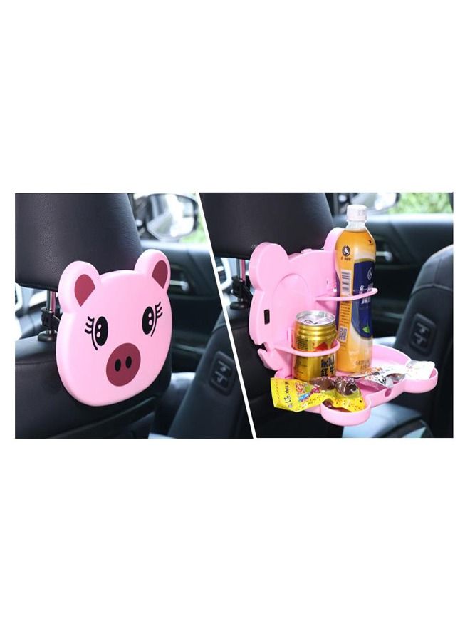 Car Accessories Baby Feeding Food Table pink - Image 1