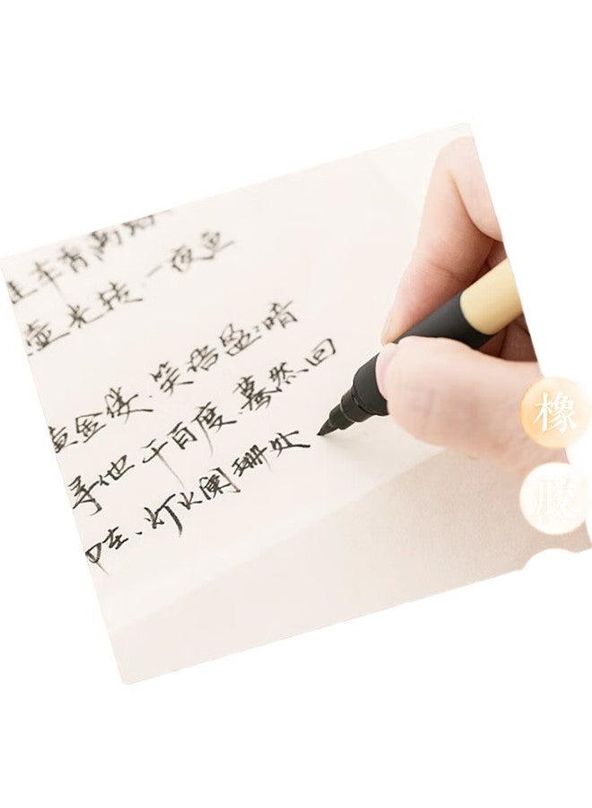 Kuretake Wuzhu (Kuretake Imported Calligraphy Hard Pen, Black Ink Pen, For Writing Greeting Cards And Signing In, Extra Fine, 1 Piece, Xt1-10S - Image 1