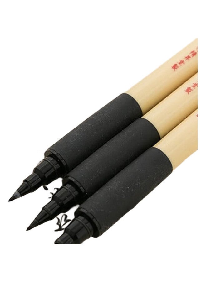 Kuretake Wuzhu (Kuretake Imported Calligraphy Hard Pen, Black Ink Pen, For Writing Greeting Cards And Signing In, Extra Fine, 1 Piece, Xt1-10S - Image 3
