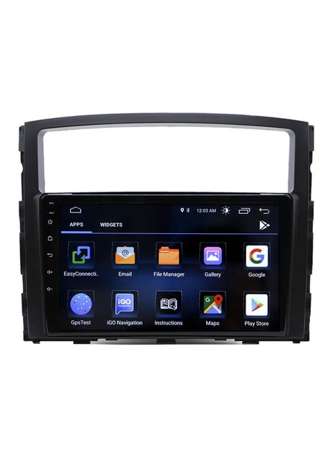 Android Car Stereo for Mitsubishi Pajero 2006 To 2016 6GB RAM 128GB ROM Support SIM Card, Apple Carplay, MirrorLink WiFi BT, 9 Inch IPS Touch Screen with Backup Camera Included