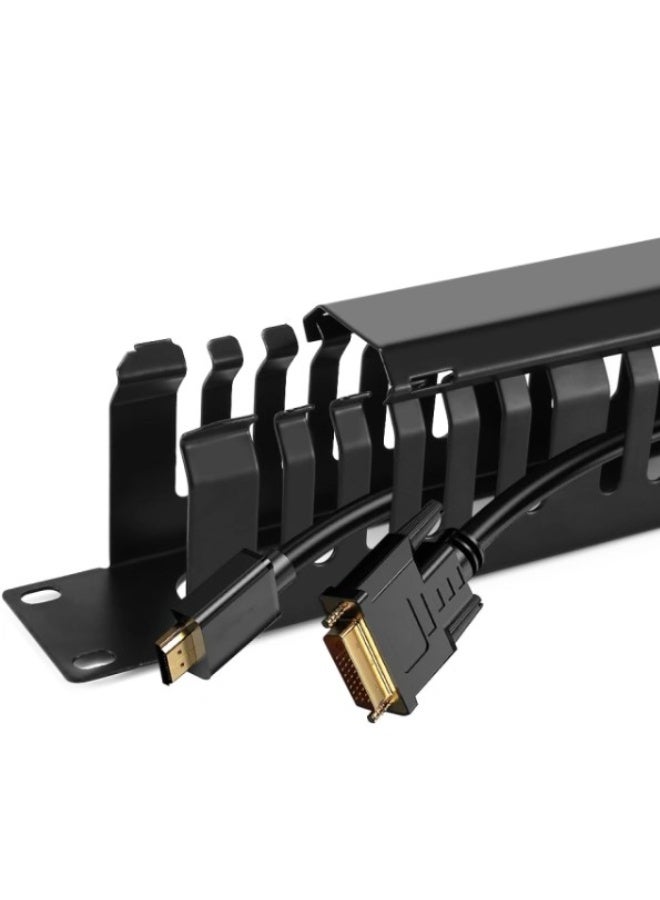 Haing مسار إدارة كابل الإيثرنت 24 منفذ - Image 4