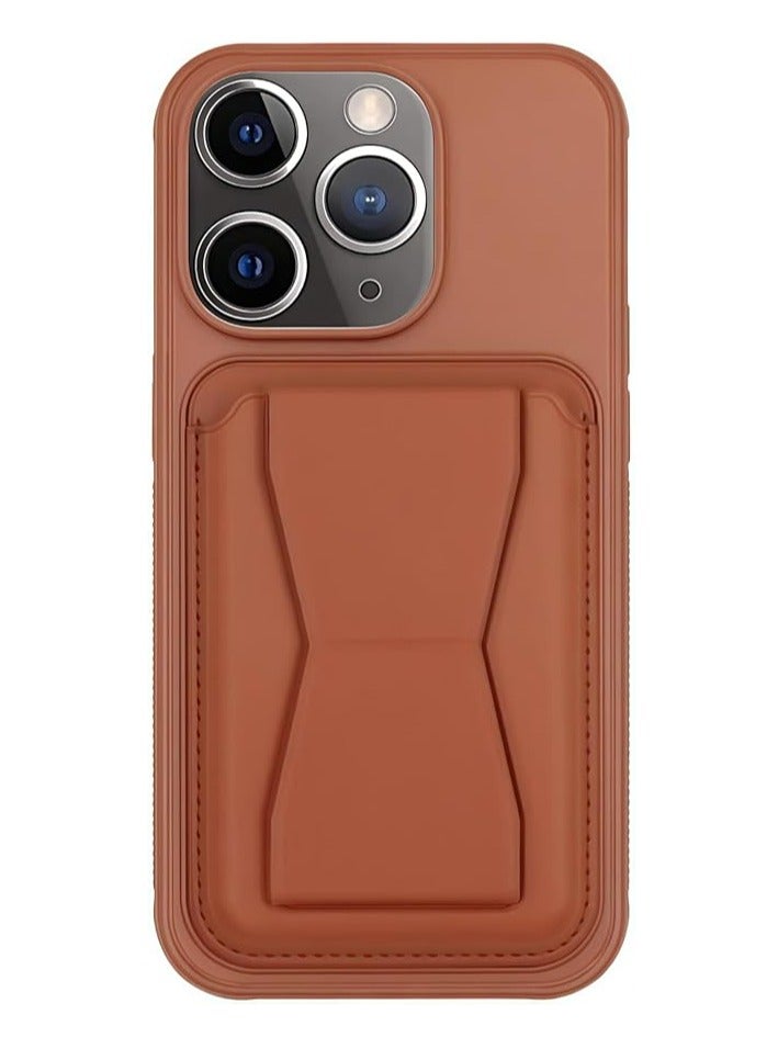 Leather Case With  TPU Frame, Shockproof Protective with Card Holder Stand Compatible with Phone Iphone 12 pro Max 