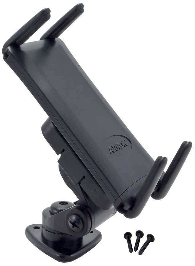 ARKON Mounts Adhesive Phone and Tablet Car and Truck Mount | Universal Phone Holder | Adhesive or Drill Mount | Compatible with iPhone, Galaxy, Note, Pixel, and more - Image 1